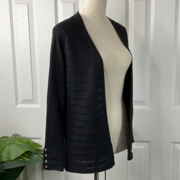Verve Ami Women’s Black Cardigan Sweater Size S - Picture 3 of 11